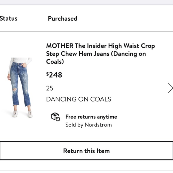 Mother denim size 25 - Picture 3 of 8